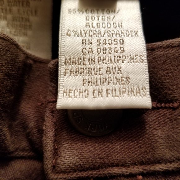 Vintage Jones NY Brown Jeans. Resembles “Suede” Cloth size 10 - Picture 9 of 14